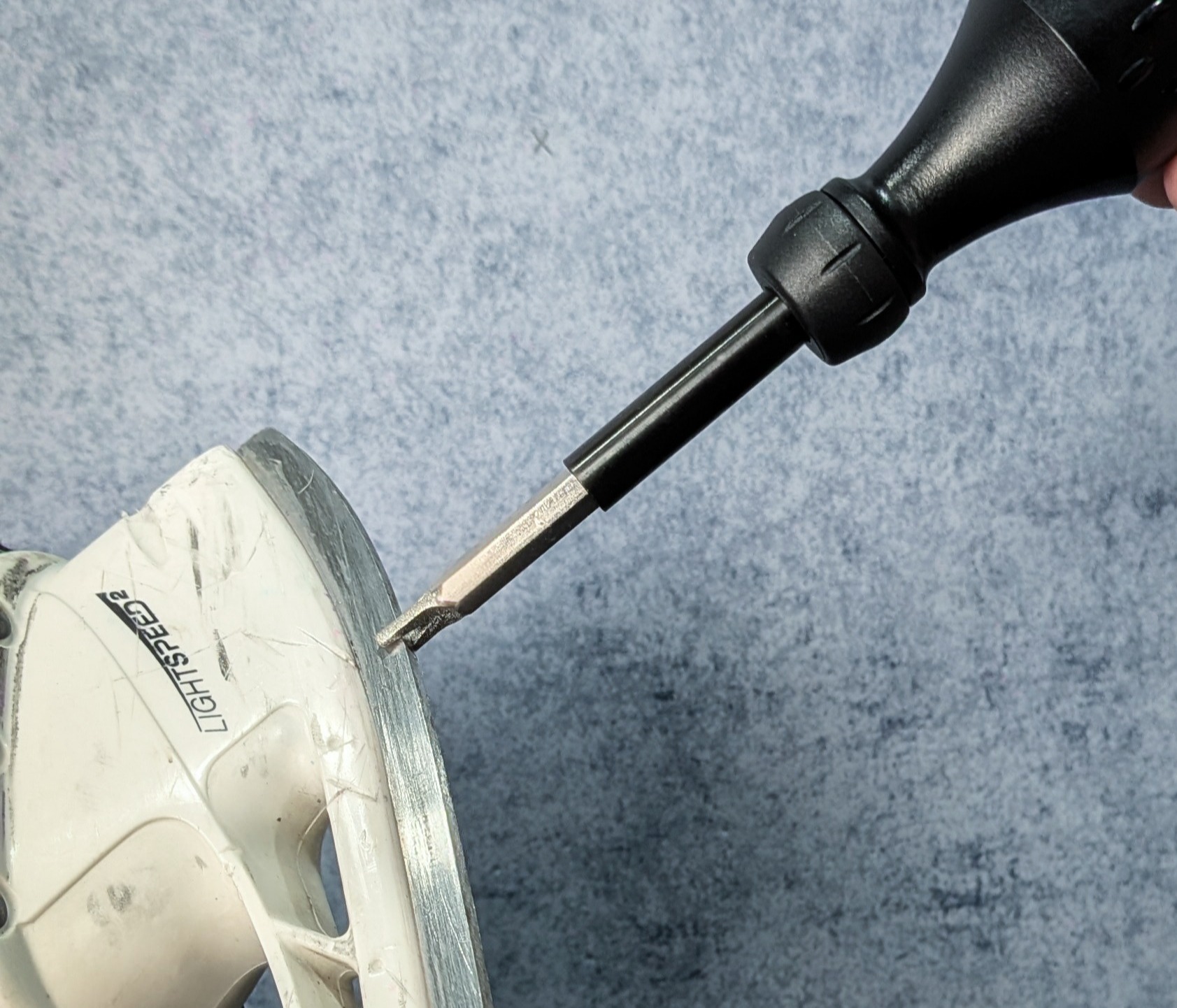 Hockey Helper Sharpener in Action-2-1-1 Hockey Helper Sharpener in Action-2-1-1